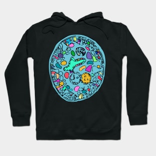 Psychedelic Worm Mandala Hoodie